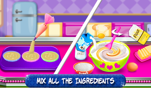 Stiletto Shoe Cupcake Maker Game! DIY Cooking - Gameplay image of android game