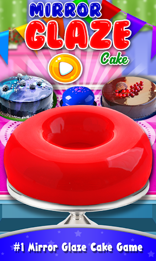 Strawberry Chocolate Mirror Glaze Cake! DIY Chef - Gameplay image of android game