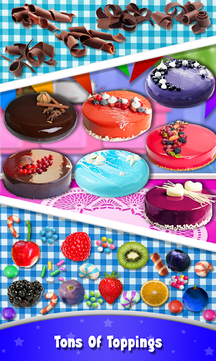 Strawberry Chocolate Mirror Glaze Cake! DIY Chef - عکس بازی موبایلی اندروید