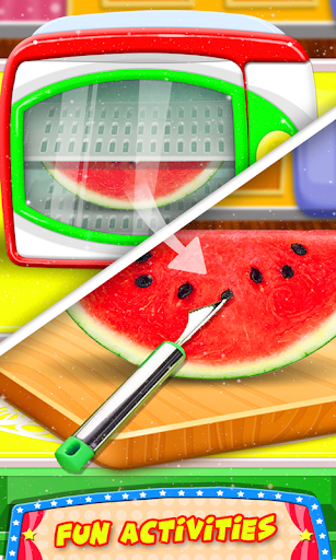 DIY Watermelon Treats Game! Ice Cream & Juice Chef - Gameplay image of android game