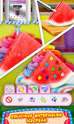 DIY Watermelon Treats Game! Ice Cream & Juice Chef - Gameplay image of android game