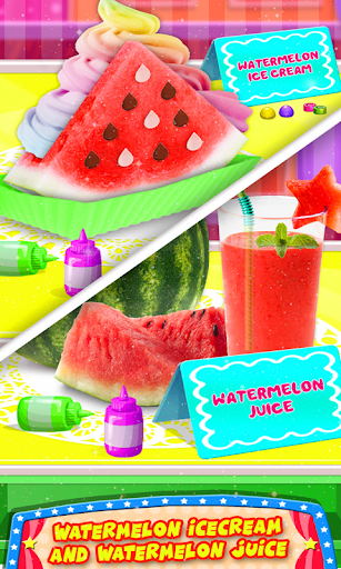 DIY Watermelon Treats Game! Ice Cream & Juice Chef - عکس بازی موبایلی اندروید