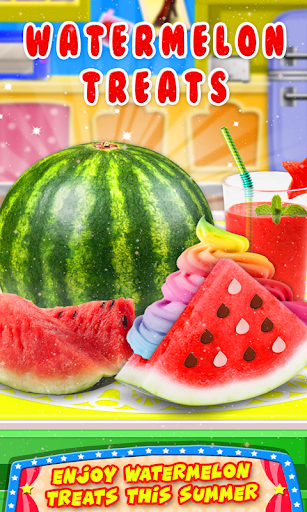 DIY Watermelon Treats Game! Ice Cream & Juice Chef - Gameplay image of android game