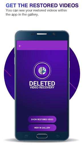 Deleted Video Recovery - Image screenshot of android app