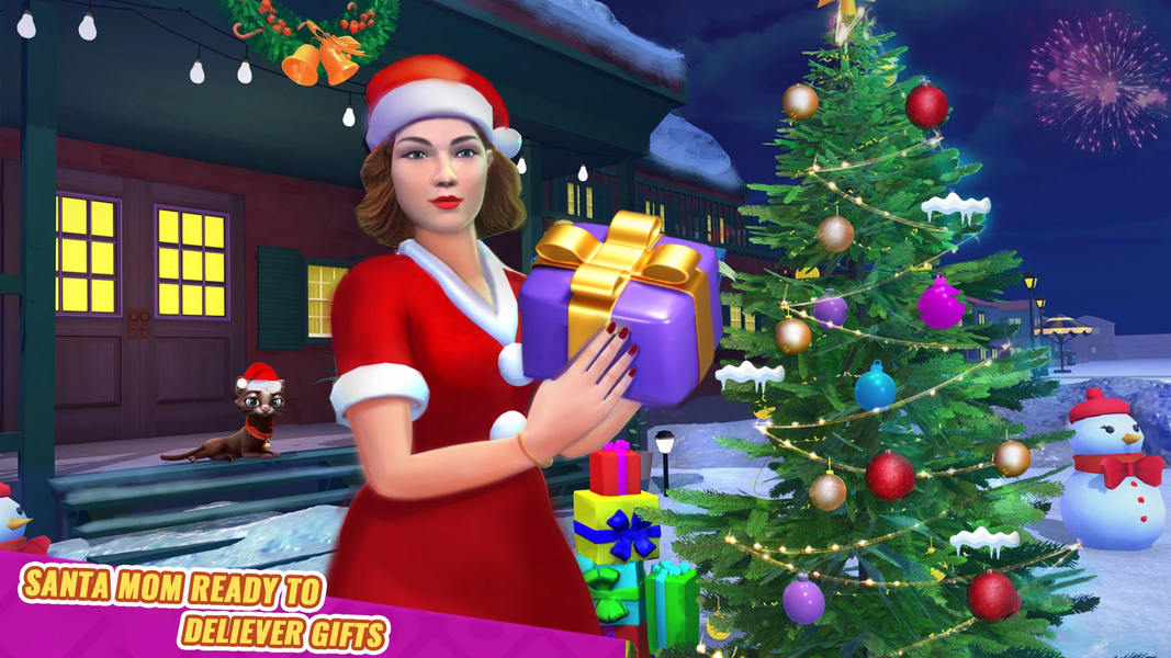 Santa Mom Happy Christmas Game - عکس بازی موبایلی اندروید