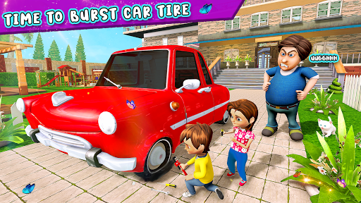 Virtual Angry Dad Simulator - Gameplay image of android game