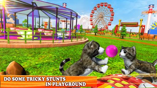 Pet Cat Simulator Cat Games - Gameplay image of android game