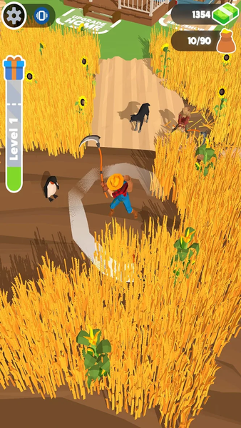 Harvest It! Manage your own farm - Gameplay image of android game