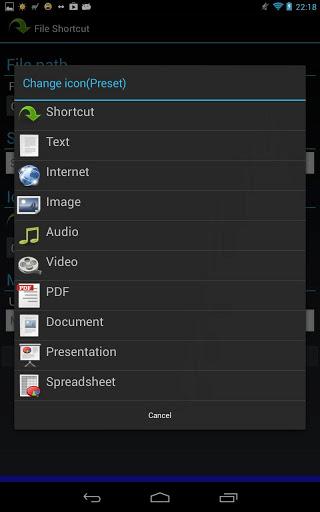 File Shortcut - Image screenshot of android app