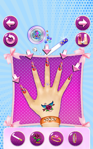 Modnail - Nail Salon Game - عکس بازی موبایلی اندروید