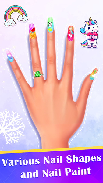 Nails Salon Games - Nail Art - عکس برنامه موبایلی اندروید