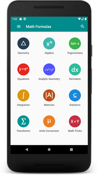 All Math Formulas - Offline - Image screenshot of android app