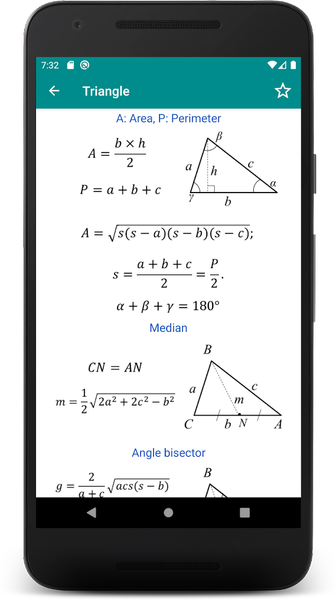 All Math Formulas - Offline - Image screenshot of android app
