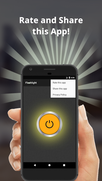 Flashlight App - LED Torch - Image screenshot of android app