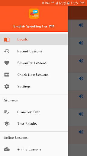 English Speaking for Myanmar - Image screenshot of android app