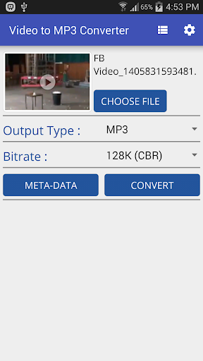Video to MP3 Converter - MP3 Tagger – تبدیل ویدیو به MP3 - عکس برنامه موبایلی اندروید
