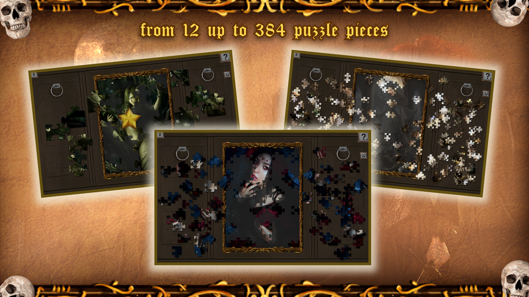 Dark Fantasy: Jigsaw Puzzle - Gameplay image of android game