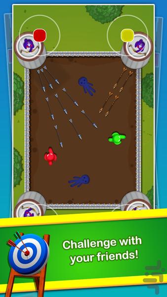 Stickman Survival: ۱ - ۴ بازیکن - عکس بازی موبایلی اندروید
