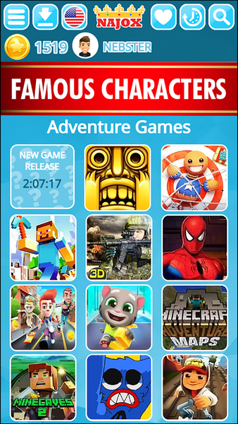 NAJOX Games - Gameplay image of android game