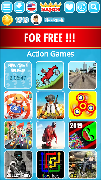 NAJOX Games - Gameplay image of android game