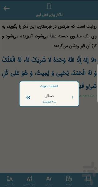 Visiting the Graves - Image screenshot of android app