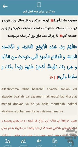 Visiting the Graves - Image screenshot of android app