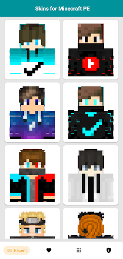 Boys Skins for Minecraft PE - Image screenshot of android app