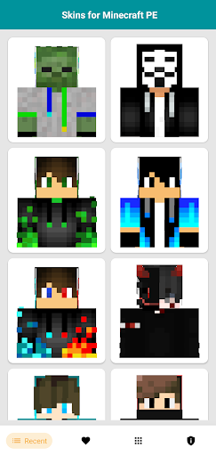 Boys Skins for Minecraft PE - Image screenshot of android app