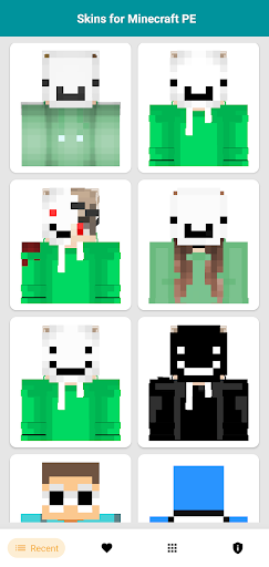 Dream Skins for Minecraft PE - Image screenshot of android app