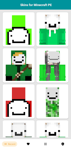 Dream Skins for Minecraft PE - Image screenshot of android app