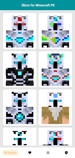 Frost Diamond Skins for MCPE - Image screenshot of android app