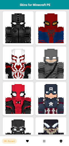 برنامه Superhero Skins For Minecraft - دانلود 