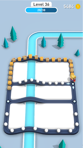 Pet Train - Gameplay image of android game