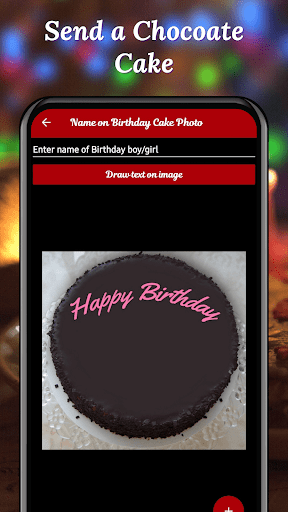 Name On Birthday Cake & Photo - Image screenshot of android app