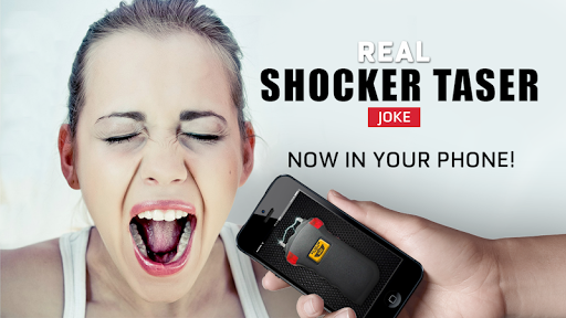 Shocker taser joke simulator - Gameplay image of android game