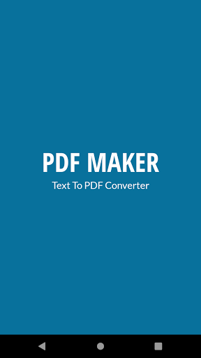 PDF Maker (pdf converter) - عکس برنامه موبایلی اندروید
