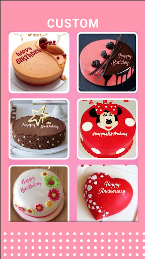 Birthday Cake with Name Photo - Image screenshot of android app