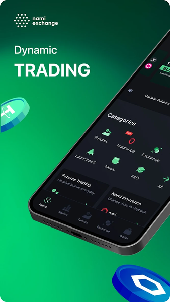 Nami Exchange: Buy BTC, Crypto - Image screenshot of android app