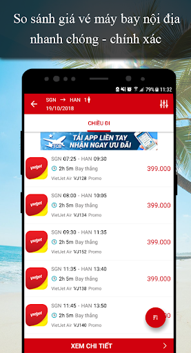 Tìm Chuyến Bay - Image screenshot of android app