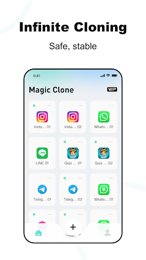 Magic Clone App - عکس برنامه موبایلی اندروید