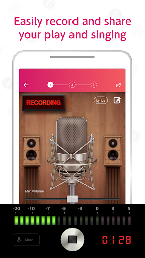 Record your music, sing - nana - Image screenshot of android app