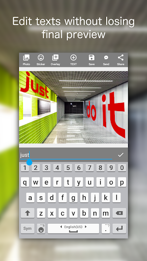 Add Text: Text on Photo Editor – اضافه کردن متن به عکس - Image screenshot of android app