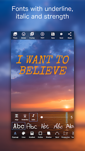 Add Text: Text on Photo Editor – اضافه کردن متن به عکس - عکس برنامه موبایلی اندروید