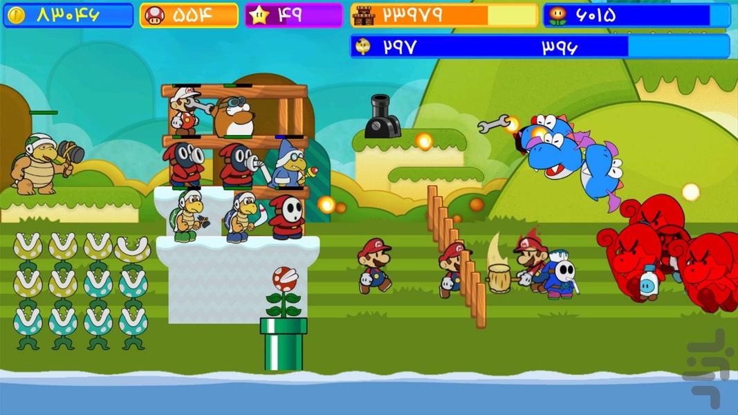 قلعه ماریو - عکس بازی موبایلی اندروید