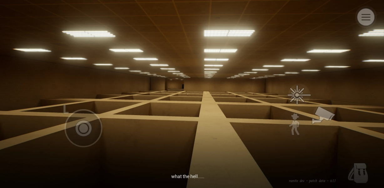 Backrooms Escape Reality - Gameplay image of android game