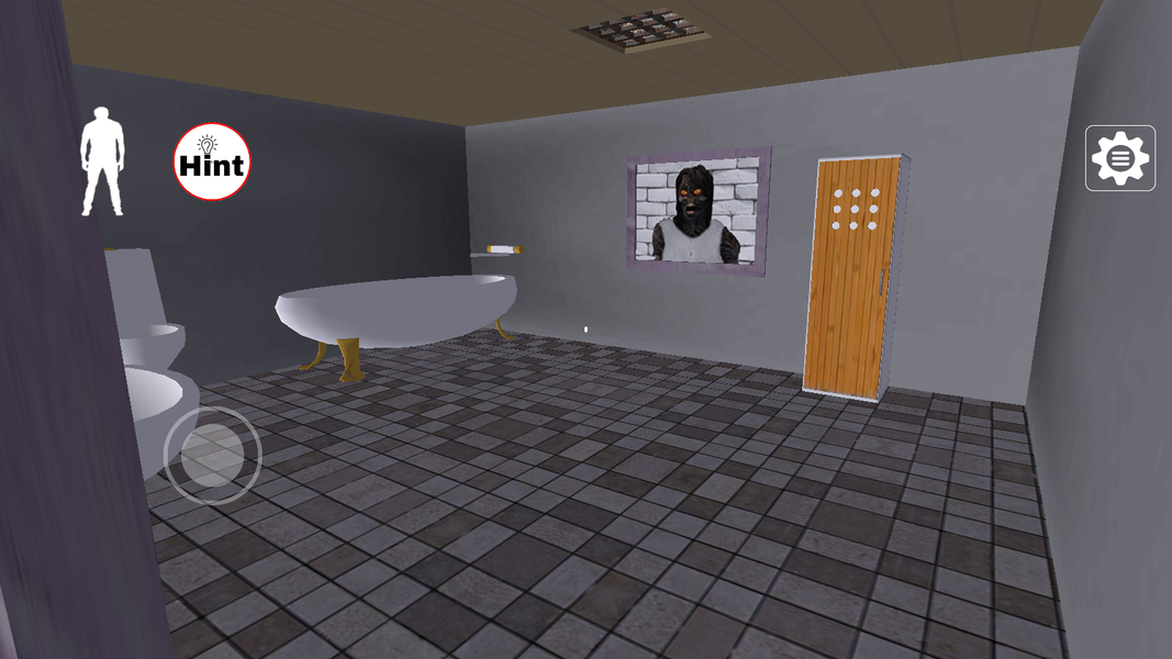 Nanny Scary Granny Horror game - Gameplay image of android game