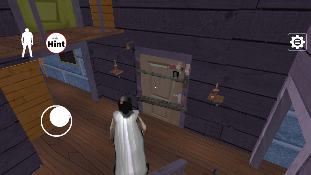 Nanny Scary Granny Horror game - Gameplay image of android game