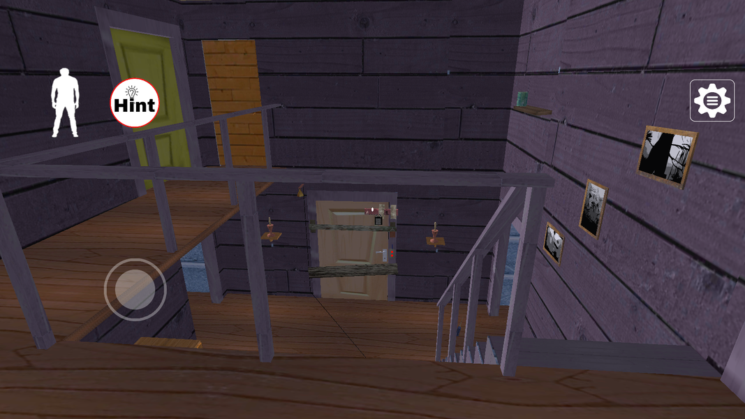 Nanny Scary Granny Horror game - Gameplay image of android game