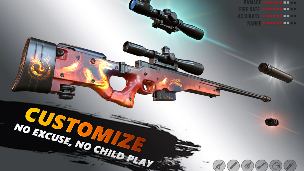 Sniper Legend Offline - عکس بازی موبایلی اندروید