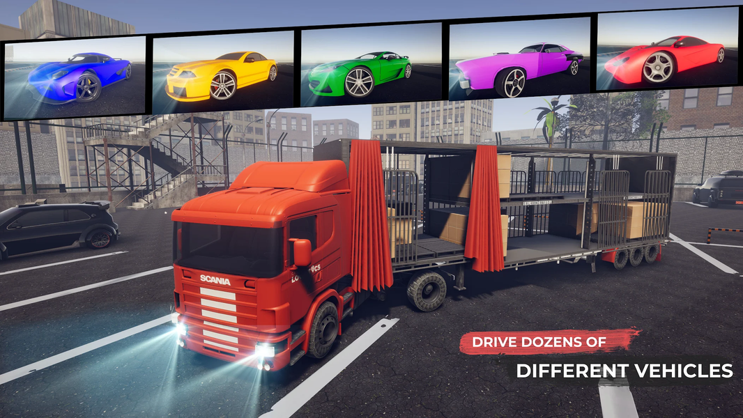 Parking Stand Car Drive - عکس بازی موبایلی اندروید